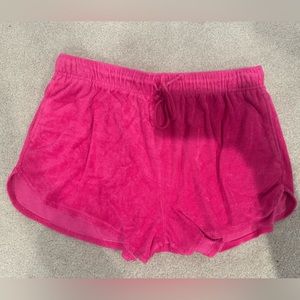 Wild Fable Terrycloth Pink Shorts